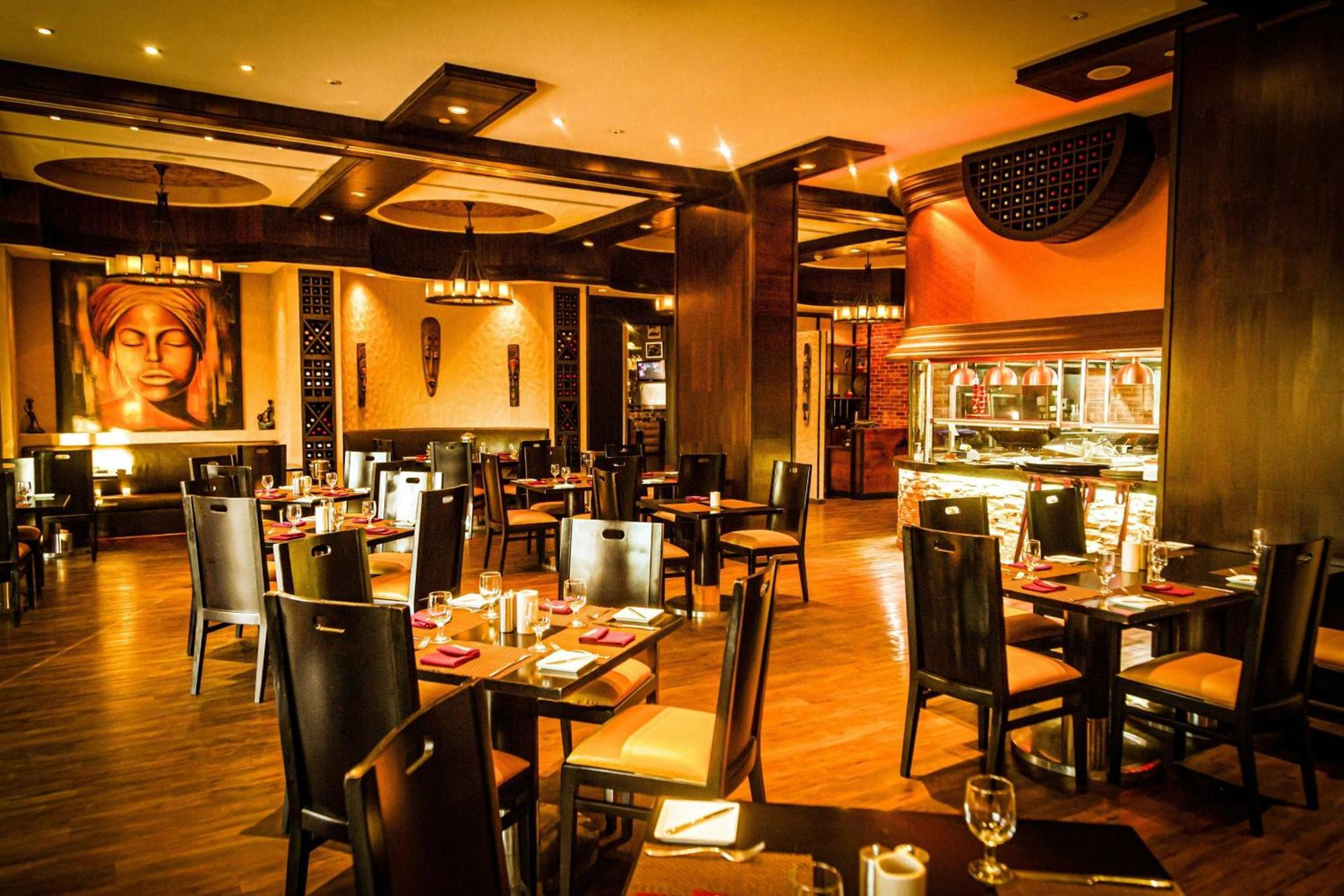 Al Habtoor Grand Resort, Autograph Collection Dubai Ngoại thất bức ảnh The interior of the restaurant